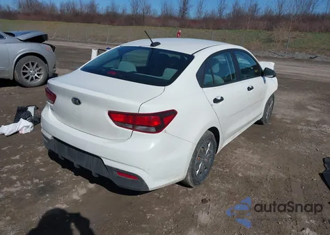 2018 Kia Rio Lx из США, поврежденный, VIN 3KPA24AB0JE071861
